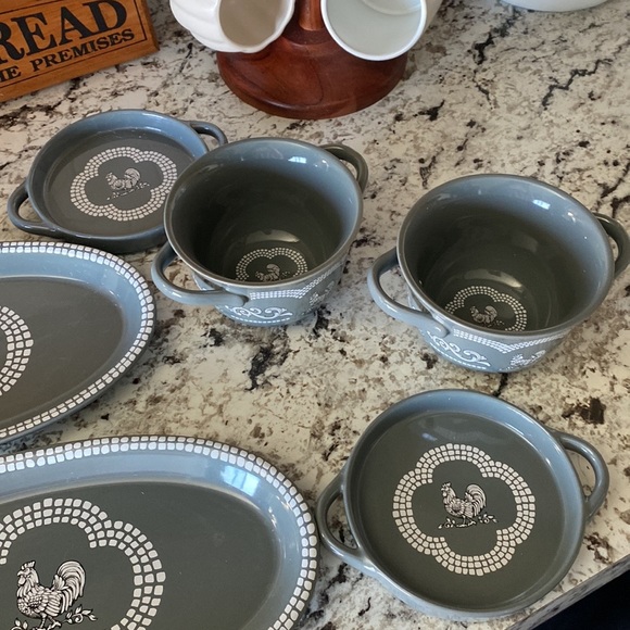 NWT BRAND NEW. Temptations Soup and Sandwich Bowl & Plate Set - Picture 5 of 8